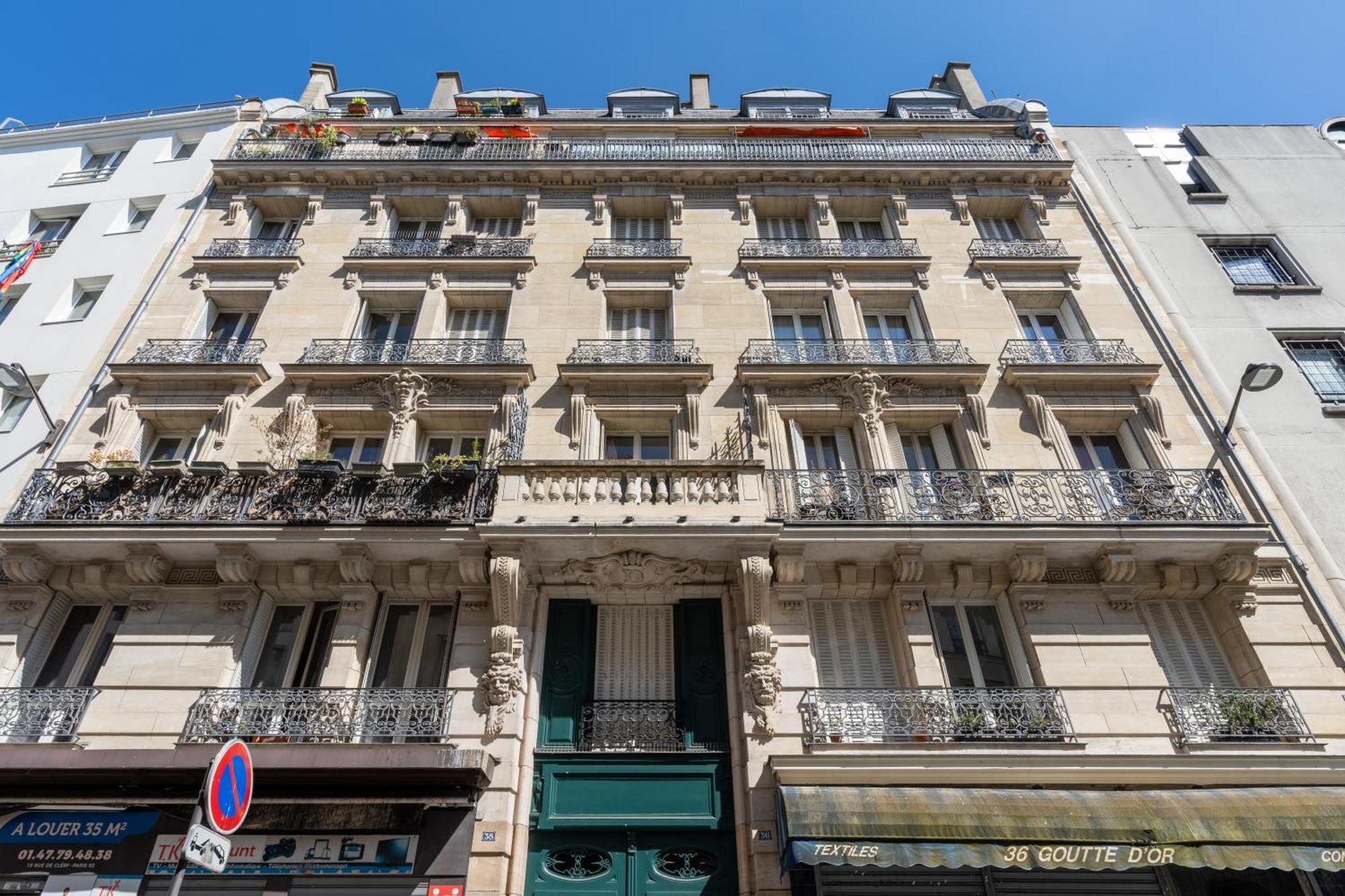 Pristine Studio Apartment 5 Min To Sacre Coeur Paris Exterior photo